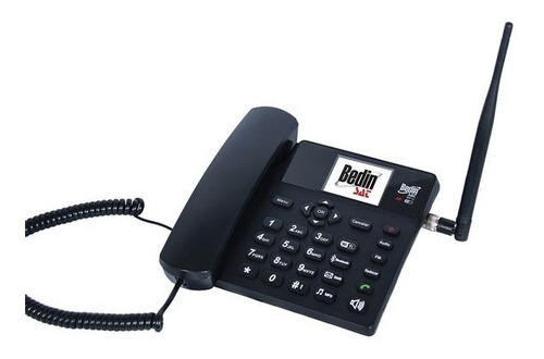 Telefone  Celular Rural Fixo Mesa 3g Wifi 5 Bandas Bdf-12