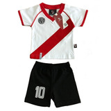 Conjunto Camiseta Retro Bebe River Plate Producto Oficial