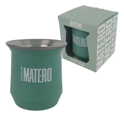 Mate Matero De Acero Inoxidable Térmico Marwal