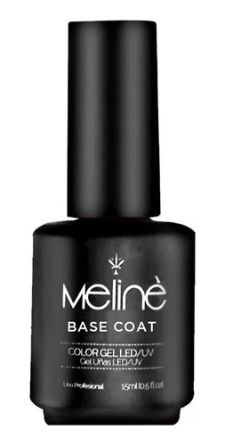 Meline 15ml Base Coat O Top Coat Gel Led Uv X1u.