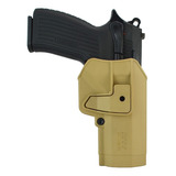 Pistolera Polimero Nivel 2 Coyote Glock 17-22-31 Gen 1