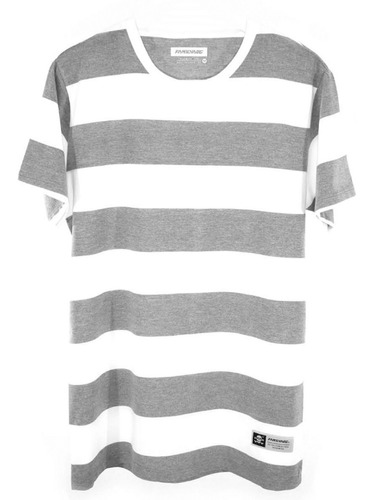 Remera Family Stripped Grey Line Remstripped16 Hombre