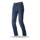 Pantalón De Mezclilla Para Moto (mujer) Seventy Sd-pj8 Slim