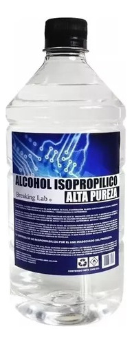 Kit Limpieza De Alcohol Isopropilico 1 Litro Maxima Pureza.