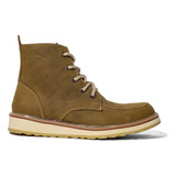 Bota Casual, Tipo Red Wings, 100% Piel 