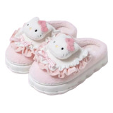 Zapatillas Cálidas De Invierno Hello Kitty Melody