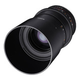 Rokinon 100mm T3.1 Macro Cine Ds Lente Para Sony Alpha Mount