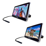 Par De Monitores Encosto Acoplar 8 Espelha Android Touch Usb