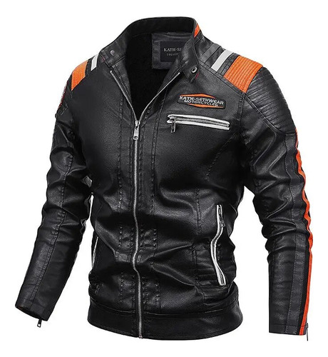 Chaqueta Biker New Fashion Para Hombre 2021, Moto Vintage Pa