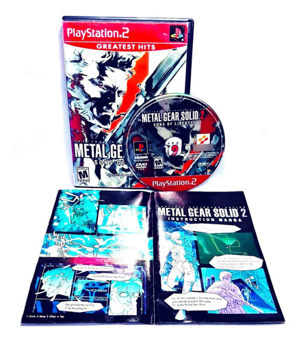  Metal Gear Solid Sons Of Liberty Ps2