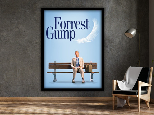 Cuadro De Forrest Gump - Película - 30x40 Cm