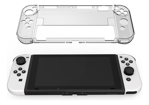 Estuche Acrilico Transparente Protector Nintendo Switch Oled