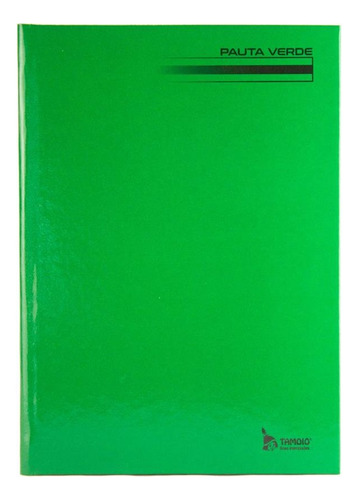 Caderno Brochura 1/4 Cd Caligrafia Pauta Verde 48 Fls Tamoio