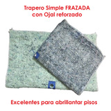 Trapero Tipo Frazada Con Ojal Para Abrillantar (pack X5 Un.)