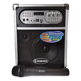 Cabina Sonivox 1455 De 400w Bluetooth Fm Microfono Karaoke