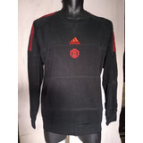 Sudadera Addidaas Manchester United Grande Negra