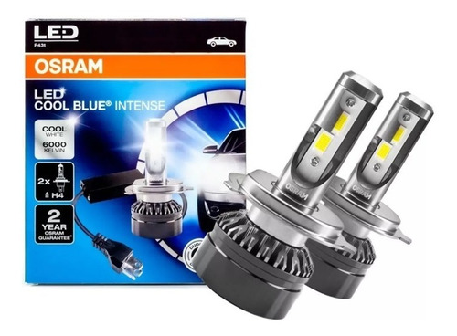 Lamparas H4 Cree Led Osram Cool Blue Intense 6000k 12v P43t