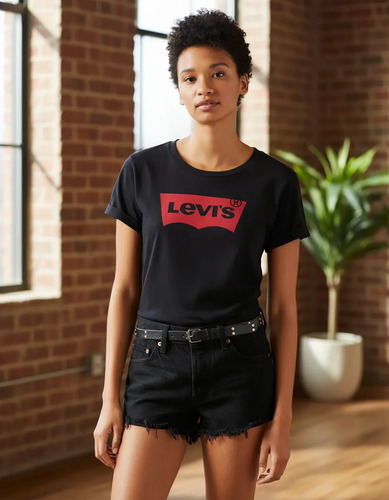 Playera Levis Mujer Graphic Tee Modelo 17369-0466