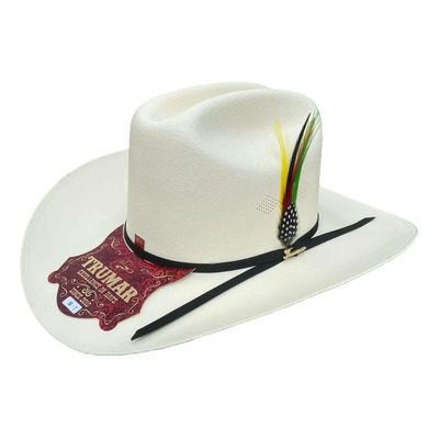 Sombrero Americana Alta, Lona Estilo Sinaloa Trumar Hats Color Crema Talla 57 | Envío gratis