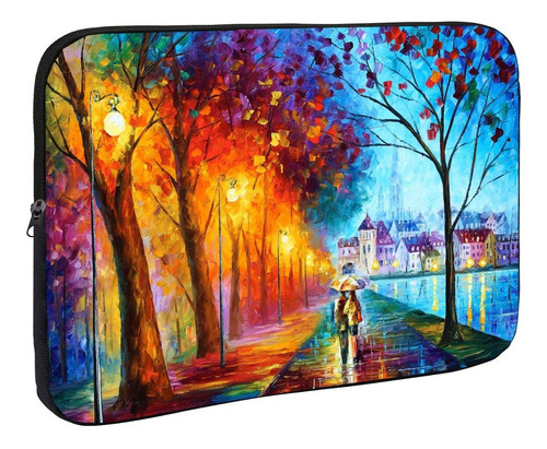 Funda Notebook Neoprene Estampada Para 14 Y 15.6 Diseños Surtidos Real Cover