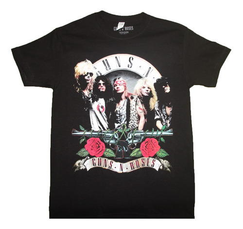 Gusanobass Playera Metal Rock Guns N Roses Greatest Hits