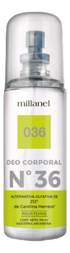 Deo Corporales Femeninos Millanel 