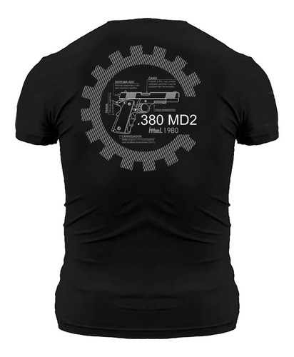 Camiseta Imbel 380 Md2 - Competidor Tiro Esportivo