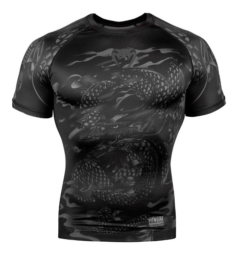 Remera Compresion Rashguard Venum Dragon Jiu Jitsu Mma 