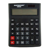 Calculadora Masterprint Mp1089 12 Dígitos Cor Preto