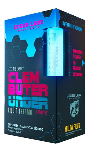 Clembuter Under Termogênico Liquido 250ml  Under Labz 