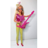 Muñeca Barbie Rockers 1986 Vintage