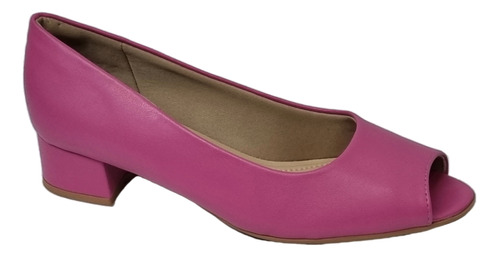 Sapato Peep Toe Piccadily 114046 Super Confortável