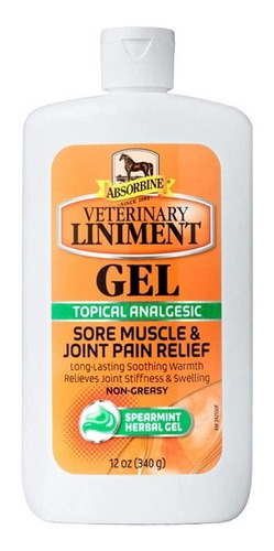 Gel De Linimento Veterinario Absorbina, 12 Onzas