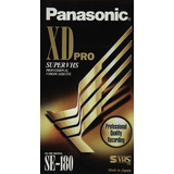 Cassette Vírgen De Video S-vhs Panasonic Nv-se180xda
