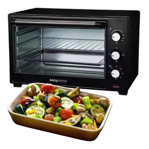 Horno Eléctrico 40litros Kanjihome Kjh-he400012000rc Espiedo