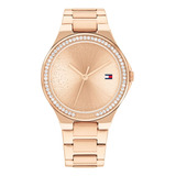 Reloj Tommy Hilfiger Para Mujer De Acero Rosé 1782643