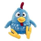 Peluche Lottie Dottie Chicken Gallina Pintadita  Azul Y Amarillo Y Blanco