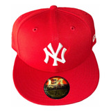 Gorra New Era 100% Original Yankees Red Clásic 7 1/4