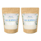 Sal De Baño Naima Sal De Epsom 2 Bolsas De 1 Kg