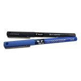 Caneta Hi-tecpoint V5 Fine Line 0.5mm Pilot Kit Preto E Azul Cor Da Tinta Azul E Preto