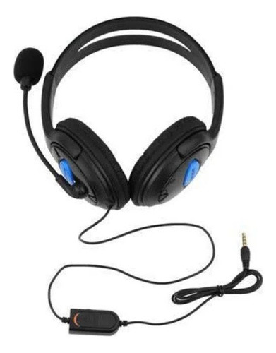 Fone Headset Gamer Com Microfone Para Ps4 Compatível