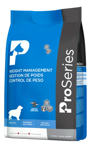 Alimento Proseries Weight Management Para Perro Adulto Sabor Pollo En Bolsa De 12.9kg