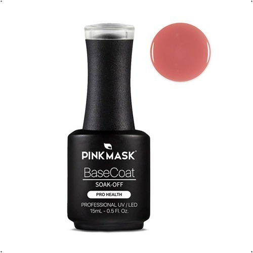 Pink Mask Base Rubber Gel Color X 15ml/.5floz