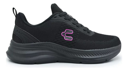 Tenis Running Dama Charly 1059303 Ligeros Negros