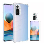 Funda + Mica Pantalla + Mica Cámara Xiaomi Redmi Note 10 Pro