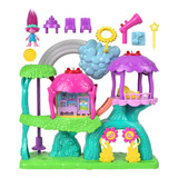 Imaginext Trolls Set De Juego La Casa Del Árbol De Poppy Par