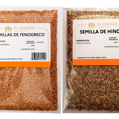 Semilla De Hinojo Y Fenogreco 1 Kilogramo C\u002Fu | Meses sin interés