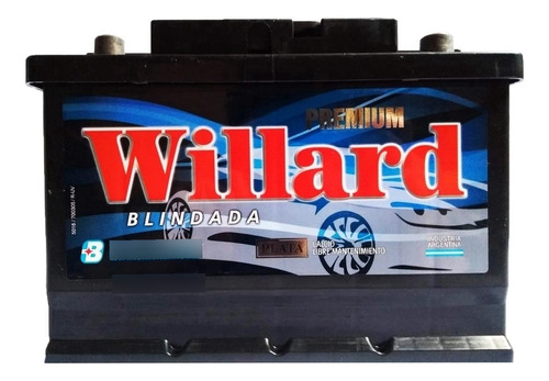 Bateria Willard 12 X 65 + Izquierda Ub620e 51 Ah