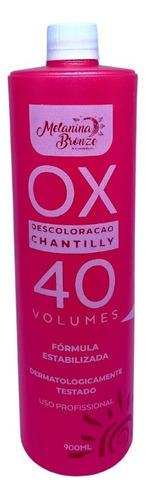 Ox Descoloração Chantilly 40 Vol - 900ml Melanina Bronze