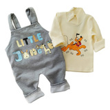 Conjunto Invierno Bebe Enterito Jumper + Media Polera